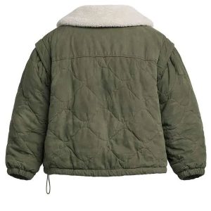 Under Salt Marsh Kelly Reilly Green Quilted Jacket