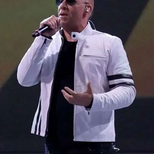 Vin Diesel Fast And Furious Live White Leather Jacket