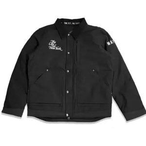 Zohran Mamdani Black Cotton Jacket